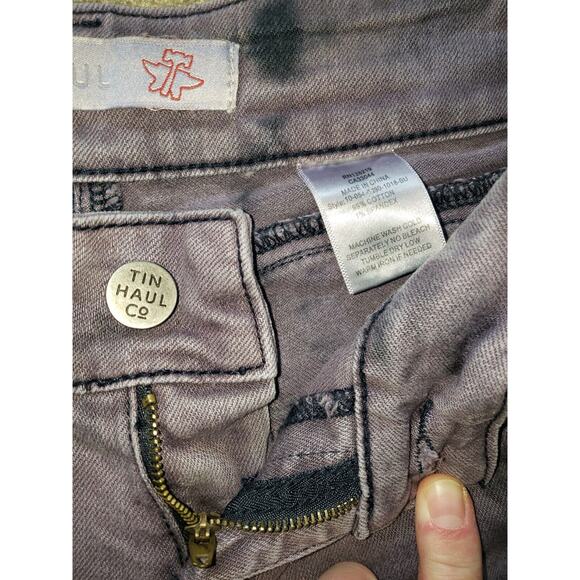 Tin Haul Rosie to Go Boot Cut Jeans WOMENS Eggplant 26XL - Picture 8 of 16